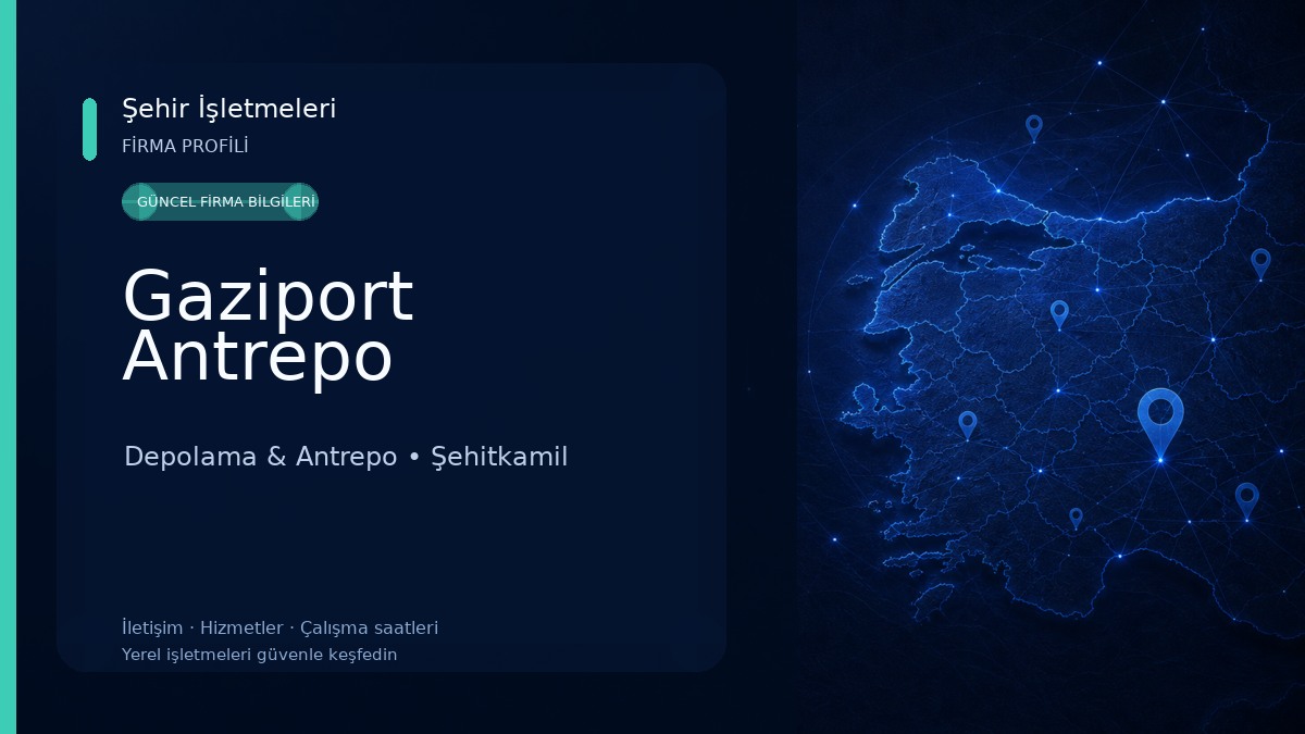 Gaziport Antrepo Depolama & Antrepo