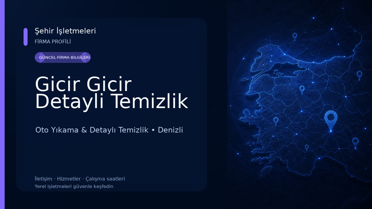 Gicir Gicir Detayli Temizlik Oto Yıkama & Detaylı Temizlik
