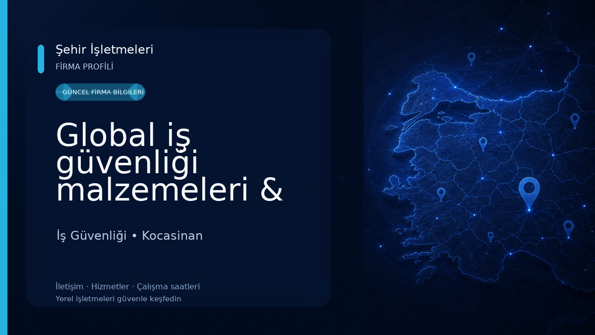 Global iş güvenliği malzemeleri & iş kıyafetleri 