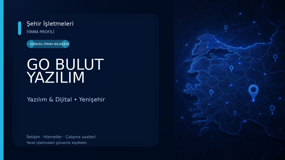 GO BULUT YAZILIM Yazılım & Dijital