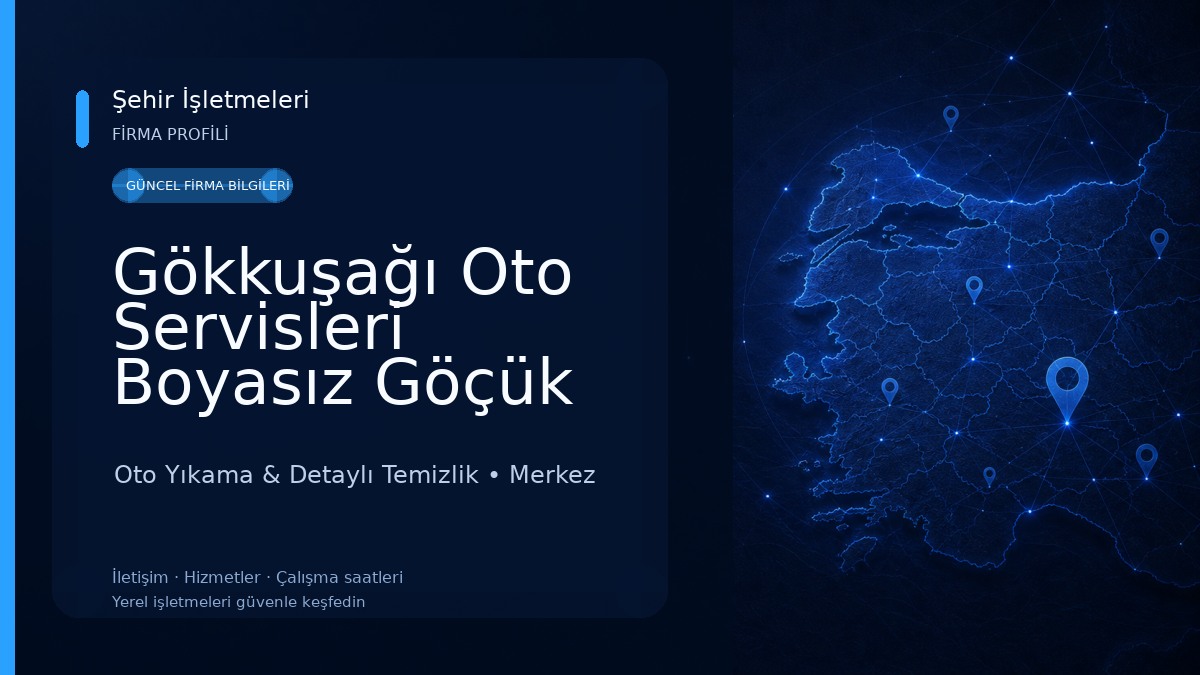 Gökkuşağı Oto Servisleri Boyasız Göçük Düzeltme Oto Yıkama & Detaylı Temizlik