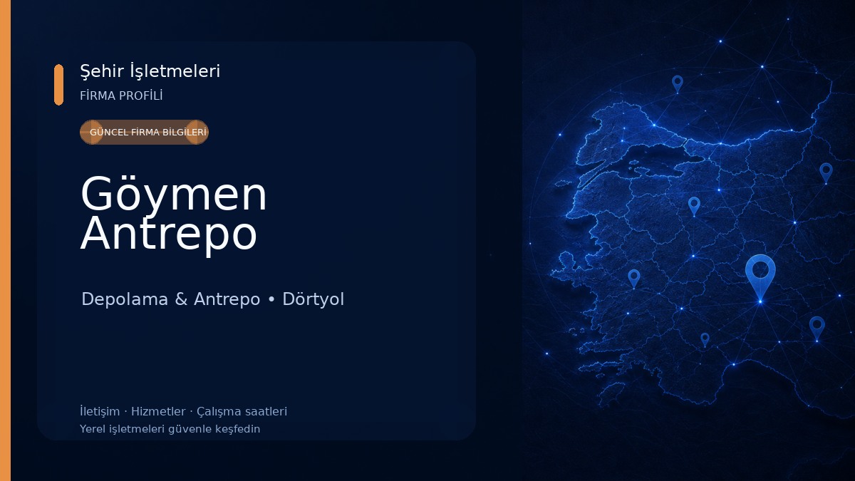 Göymen Antrepo Depolama & Antrepo