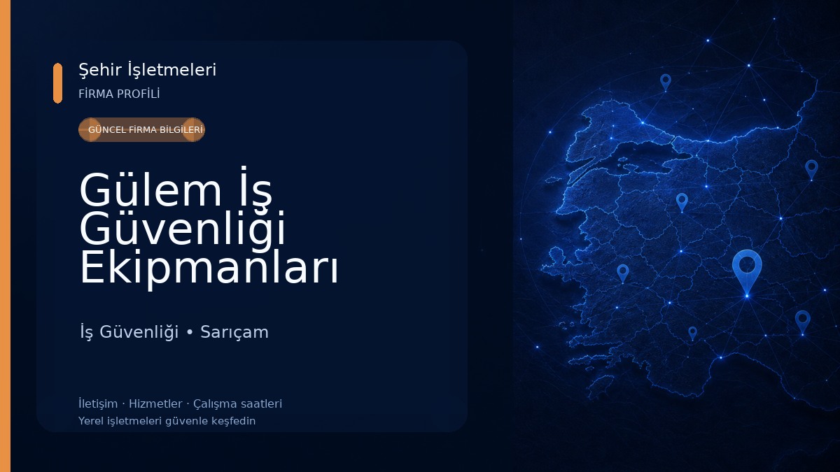 Gülem İş Güvenliği Ekipmanları İş Güvenliği