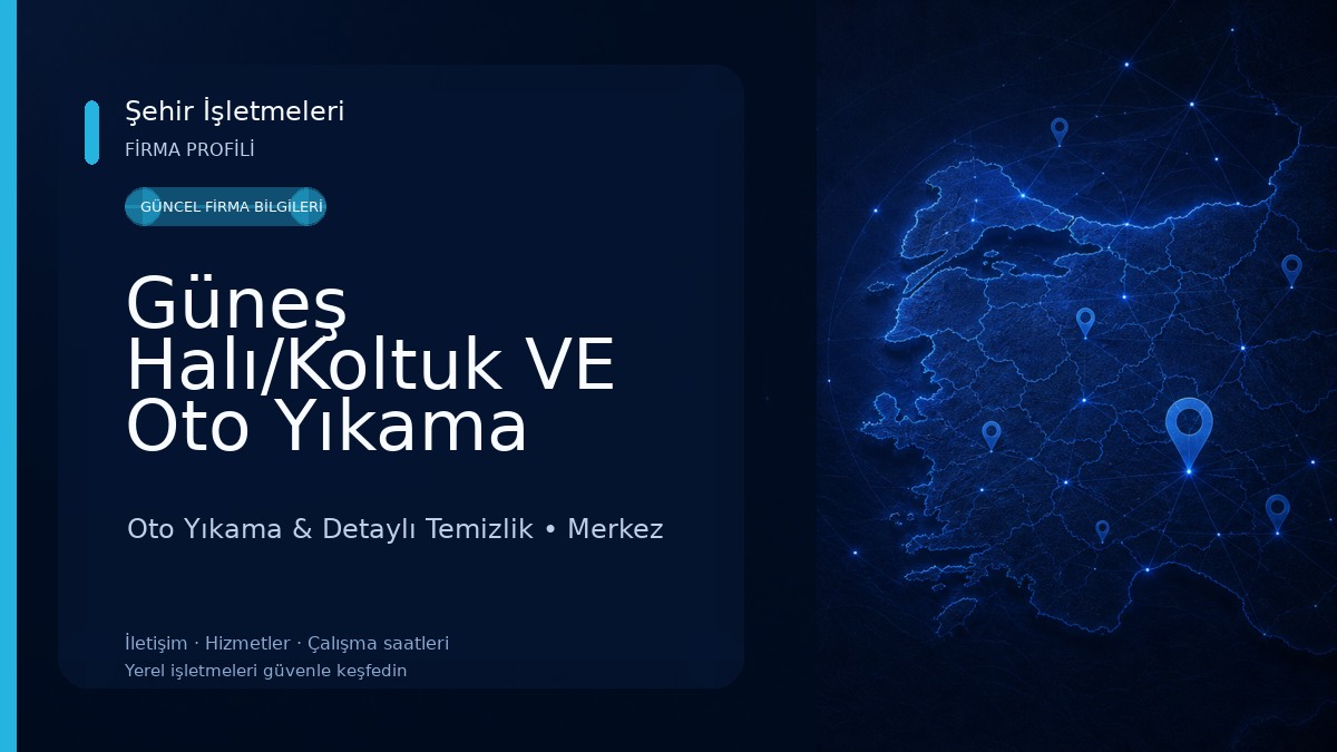 Güneş Halı/Koltuk VE Oto Yıkama Oto Yıkama & Detaylı Temizlik
