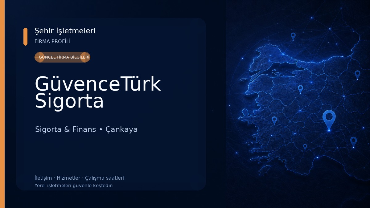 GüvenceTürk Sigorta Sigorta & Finans
