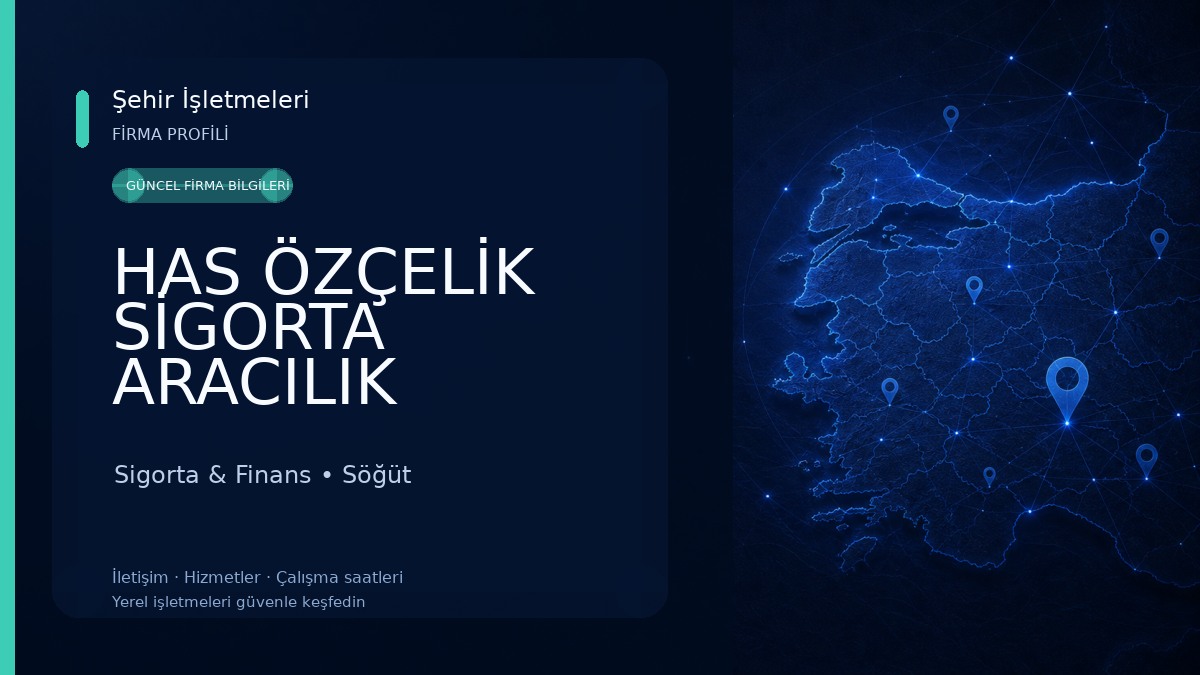 HAS ÖZÇELİK SİGORTA ARACILIK HİZMETLERİ Sigorta & Finans