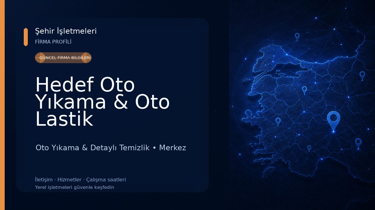 Hedef Oto Yıkama & Oto Lastik