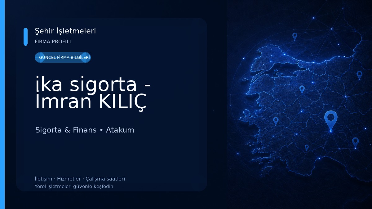 ika sigorta - İmran KILIÇ 