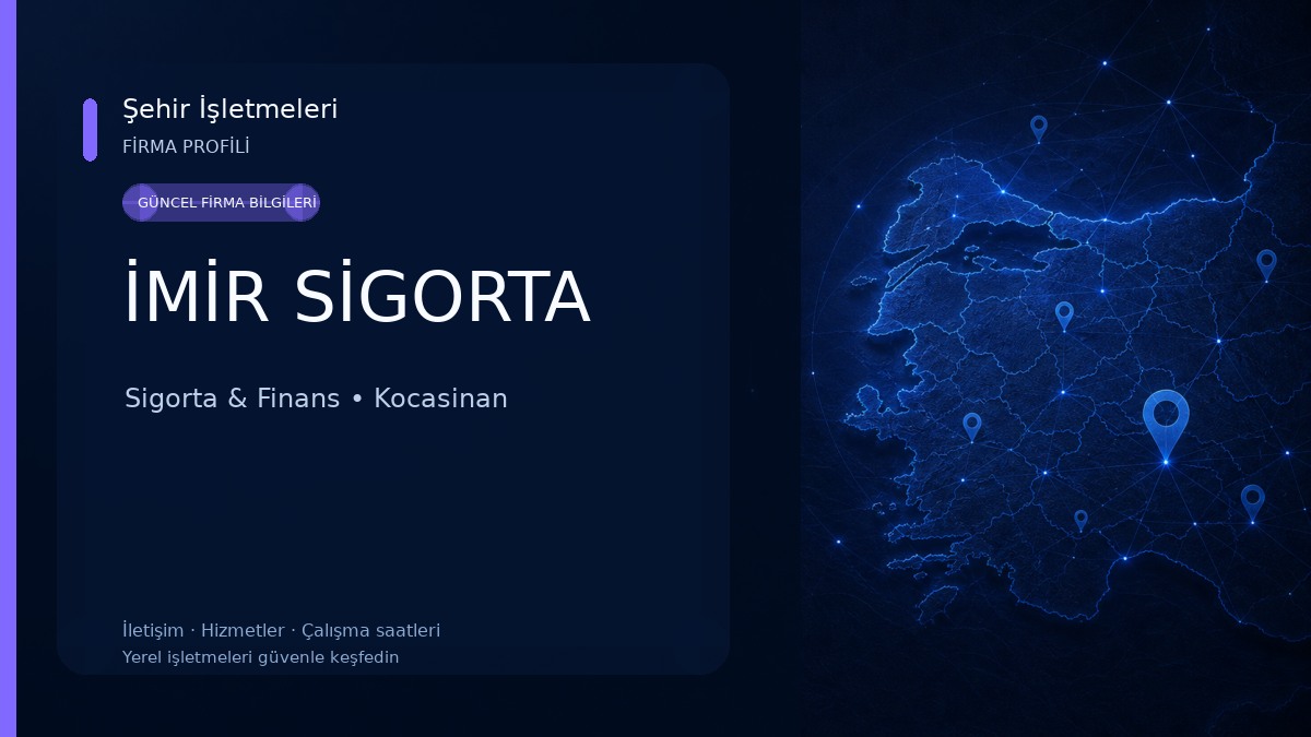 İMİR SİGORTA Sigorta & Finans