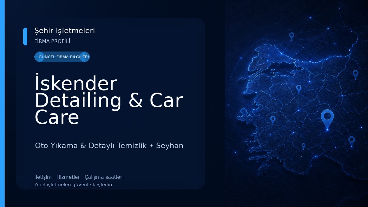İskender Detailing & Car Care Oto Yıkama & Detaylı Temizlik