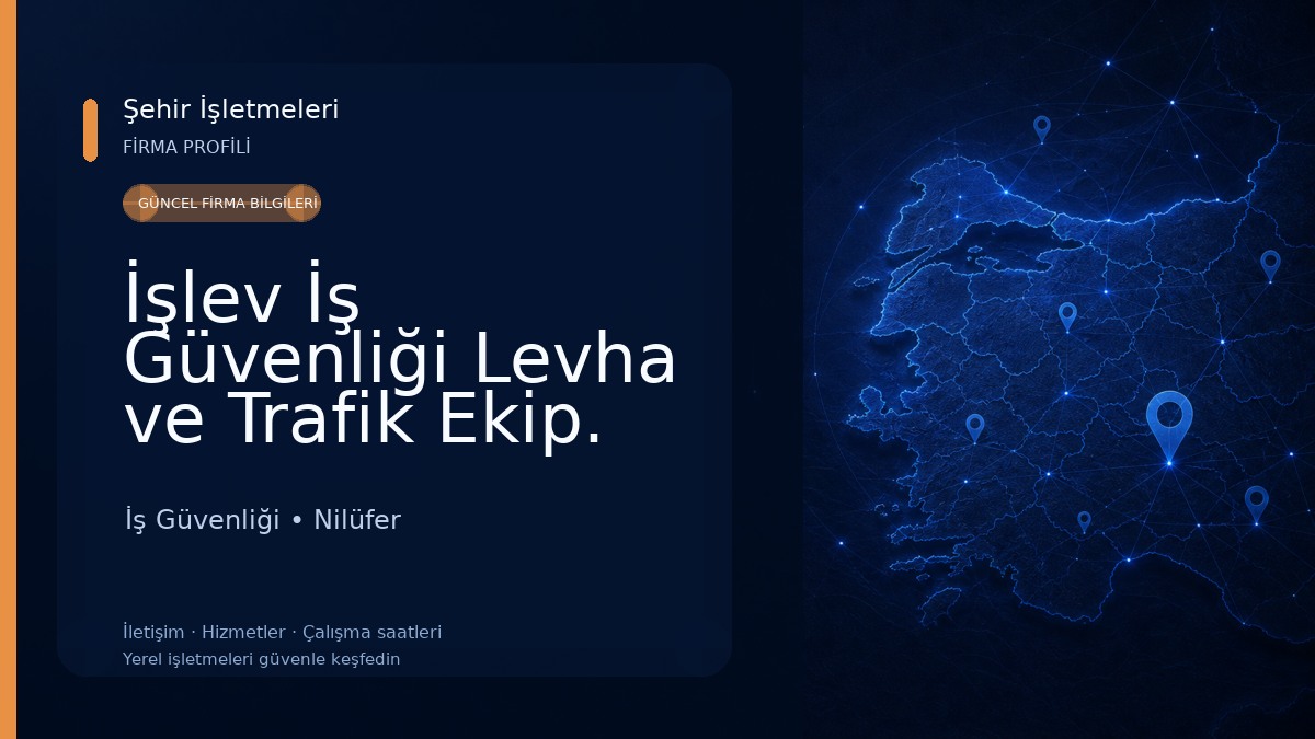 İşlev İş Güvenliği Levha ve Trafik Ekip. San. ve Tic. Ltd. Şti.