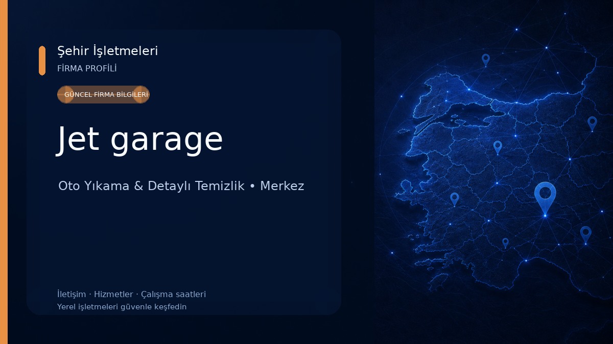 Jet garage Oto Yıkama & Detaylı Temizlik