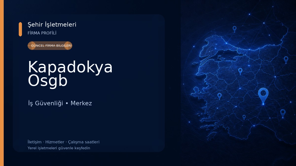 Kapadokya Osgb