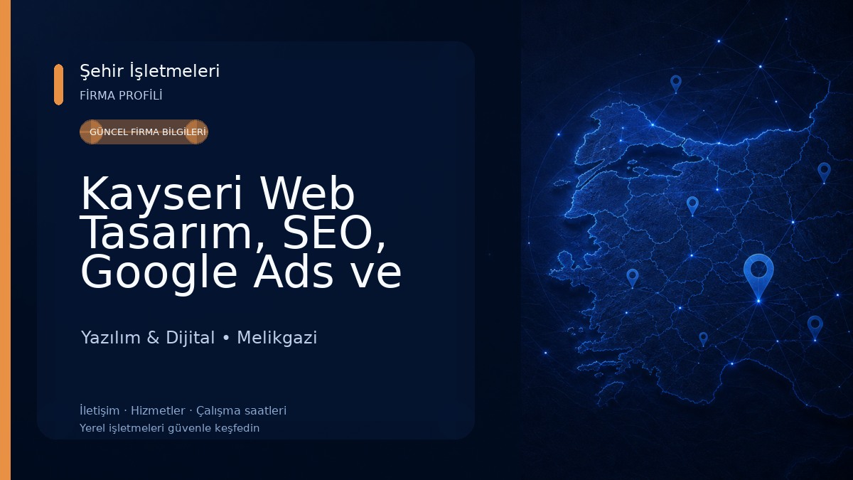 Kayseri Web Tasarım, SEO, Google Ads ve Sosyal Medya Yönetimi | OXO Creative Yazılım & Dijital
