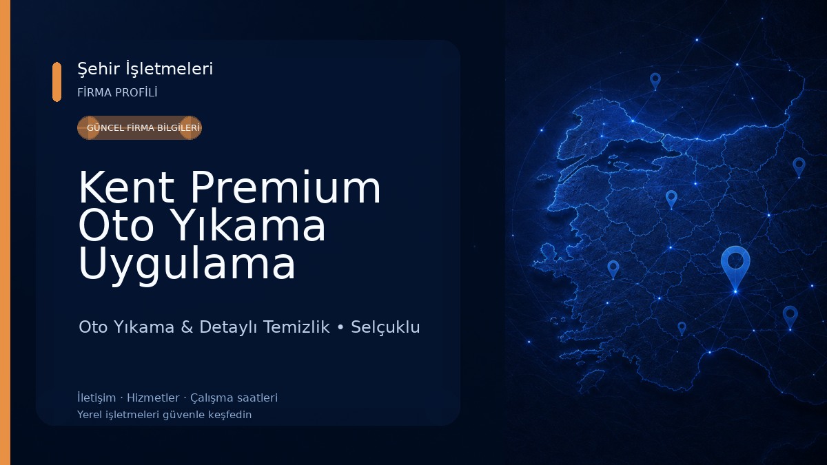 Kent Premium Oto Yıkama Uygulama Merkezi