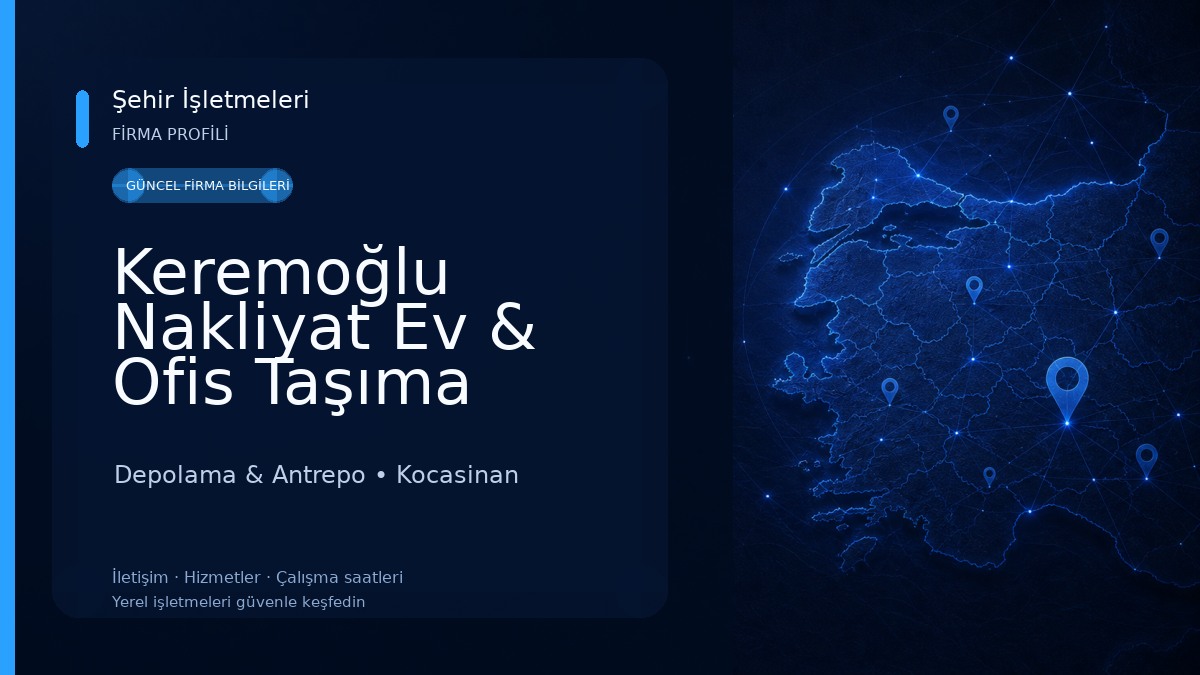 Keremoğlu Nakliyat Ev & Ofis Taşıma 