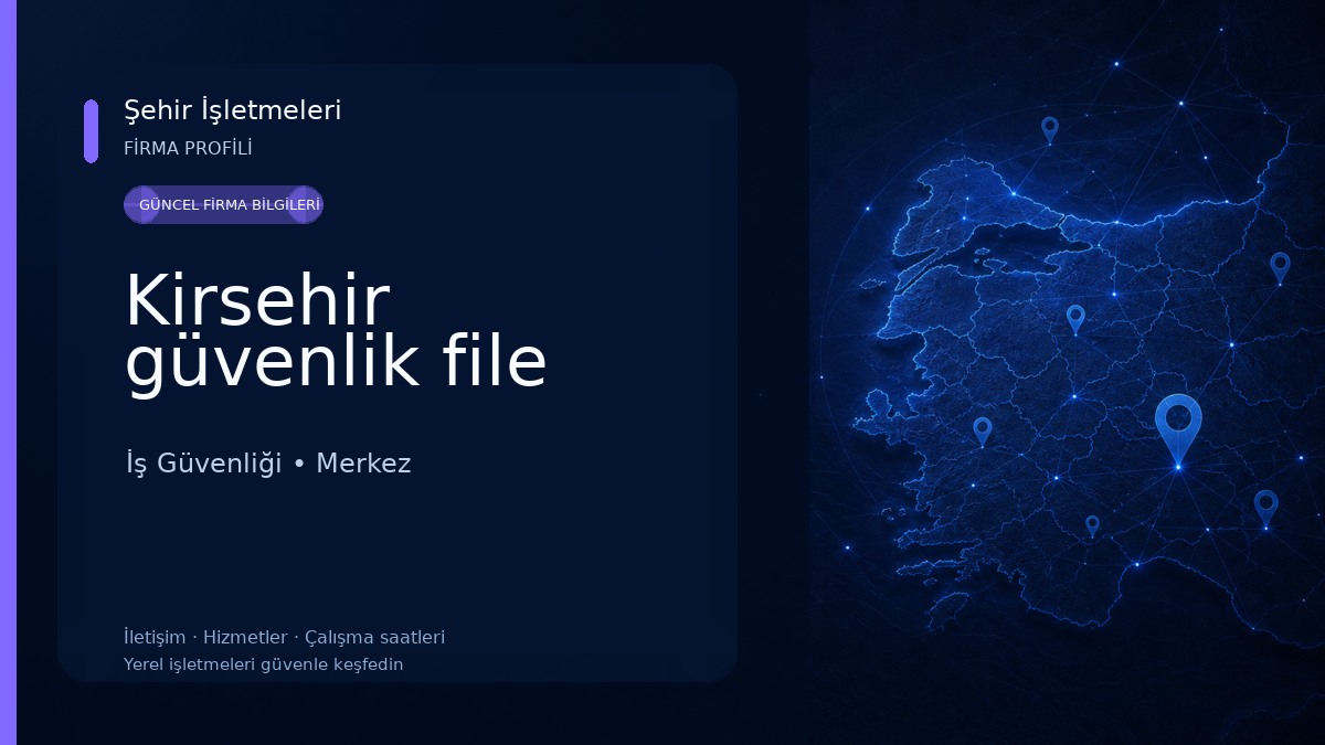 Kirsehir güvenlik file 