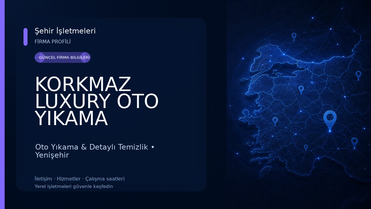 KORKMAZ LUXURY OTO YIKAMA Oto Yıkama & Detaylı Temizlik