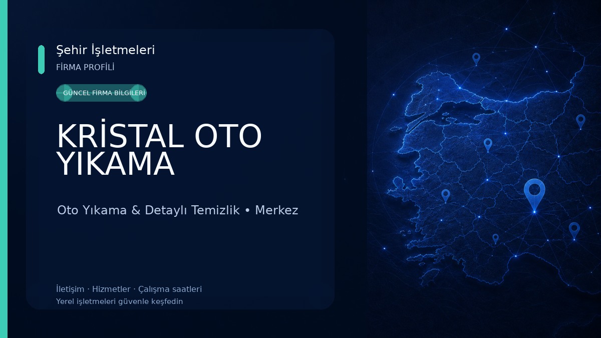 KRİSTAL OTO YIKAMA