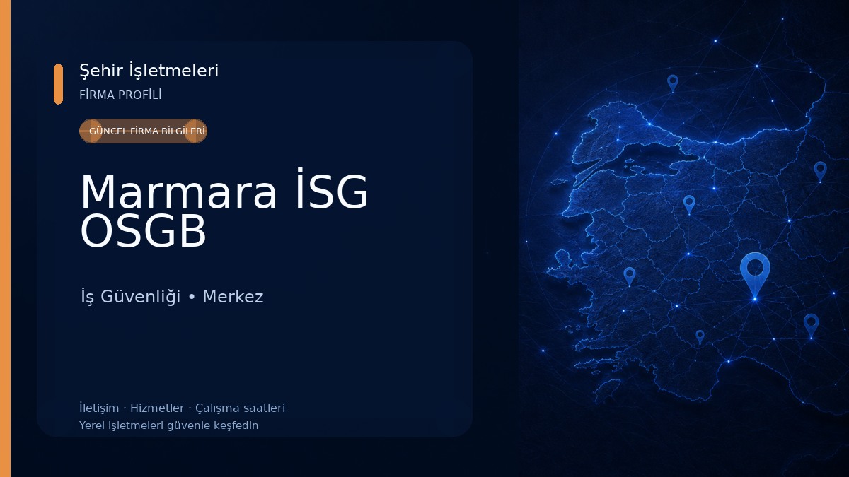 Marmara İSG OSGB