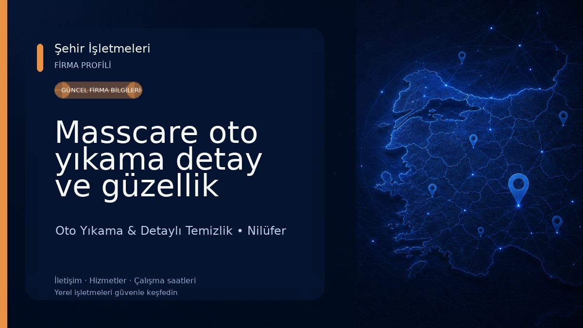 Masscare oto yıkama detay ve güzellik merkezi Oto Yıkama & Detaylı Temizlik
