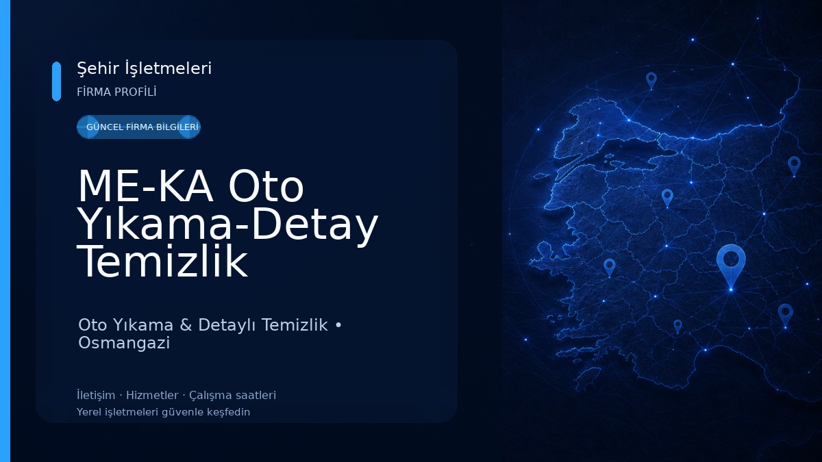 ME-KA Oto Yıkama-Detay Temizlik Oto Yıkama & Detaylı Temizlik