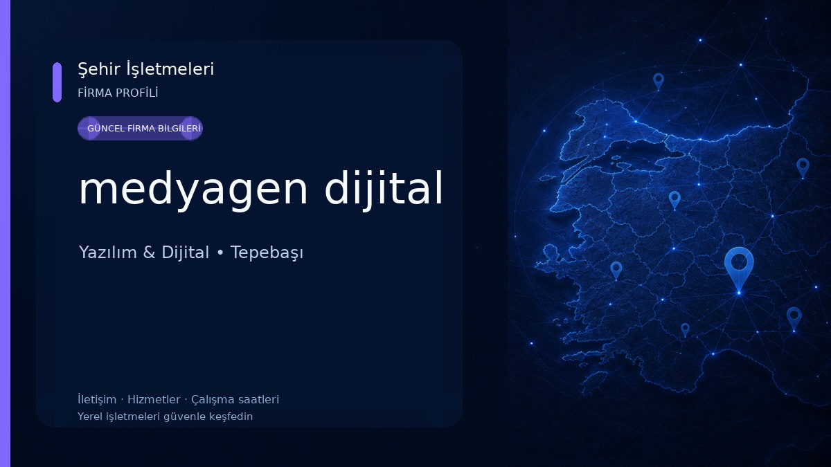 medyagen dijital Yazılım & Dijital