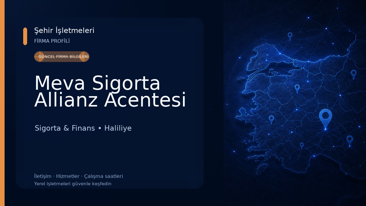Meva Sigorta Allianz Acentesi Sigorta & Finans