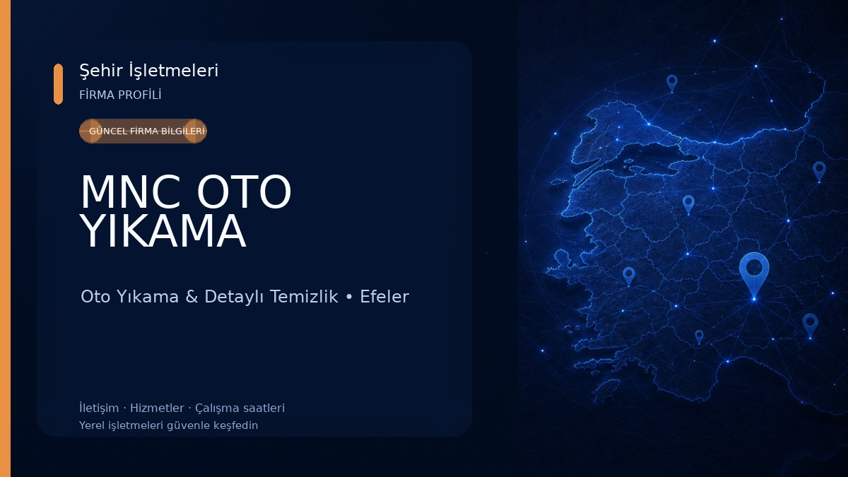 MNC OTO YIKAMA Oto Yıkama & Detaylı Temizlik