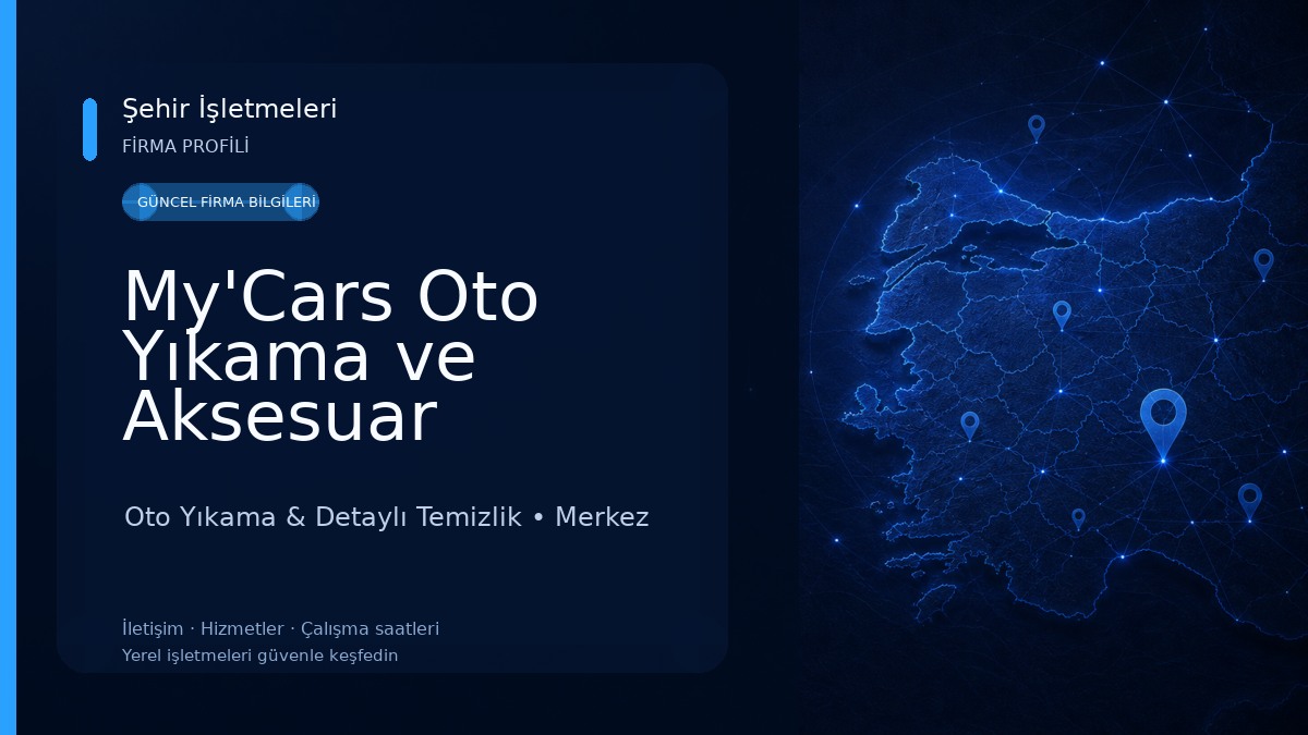 My'Cars Oto Yıkama ve Aksesuar 