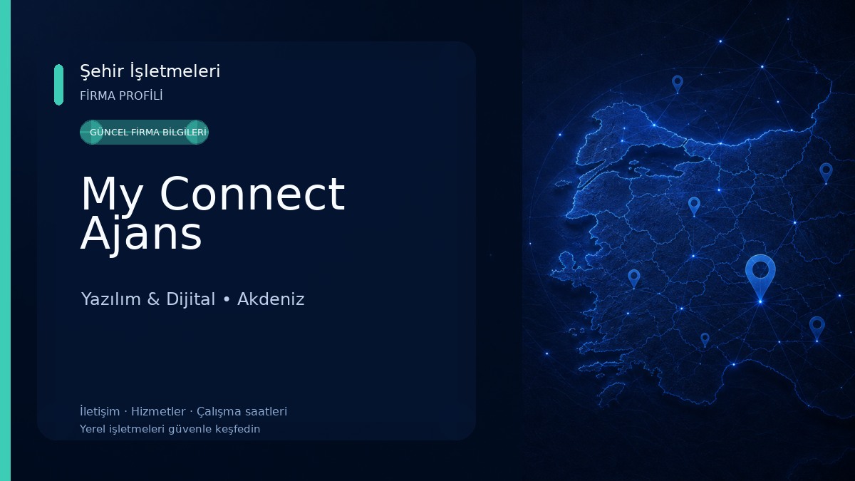 My Connect Ajans Yazılım & Dijital