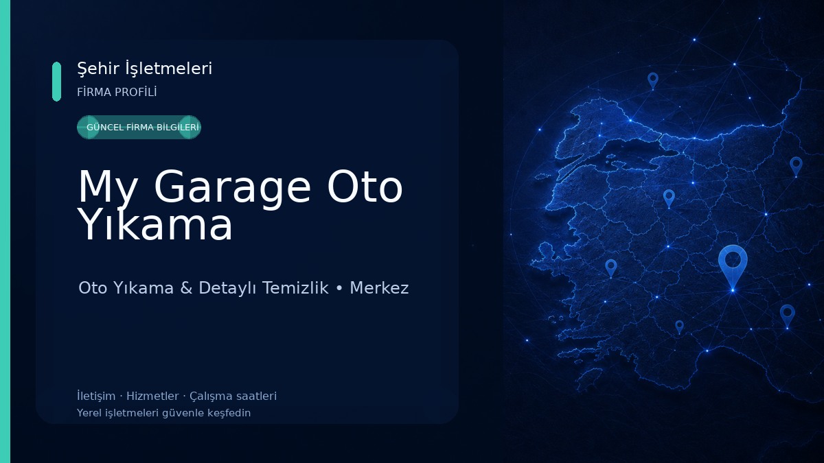 My Garage Oto Yıkama 