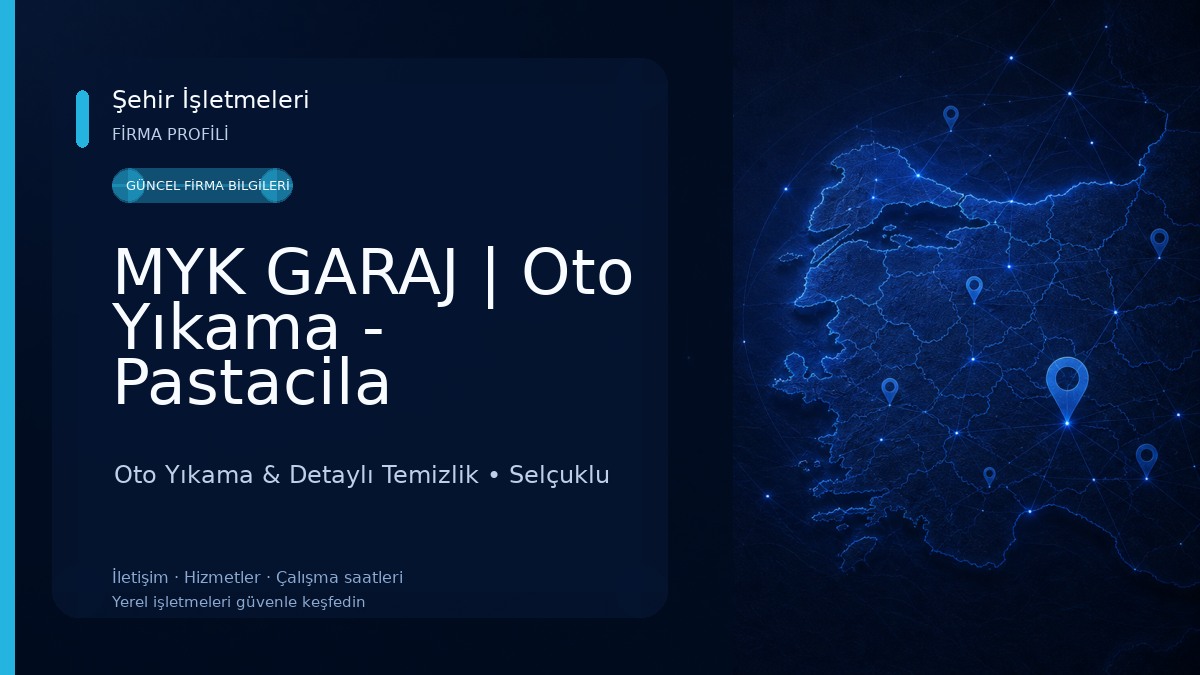 MYK GARAJ | Oto Yıkama - Pastacila Oto Yıkama & Detaylı Temizlik