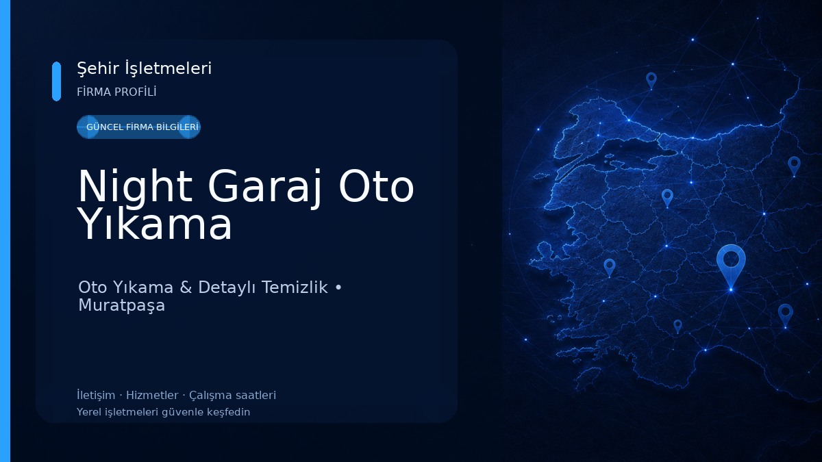Night Garaj Oto Yıkama Oto Yıkama & Detaylı Temizlik