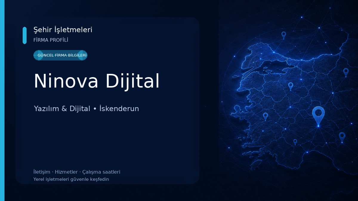 Ninova Dijital Yazılım & Dijital