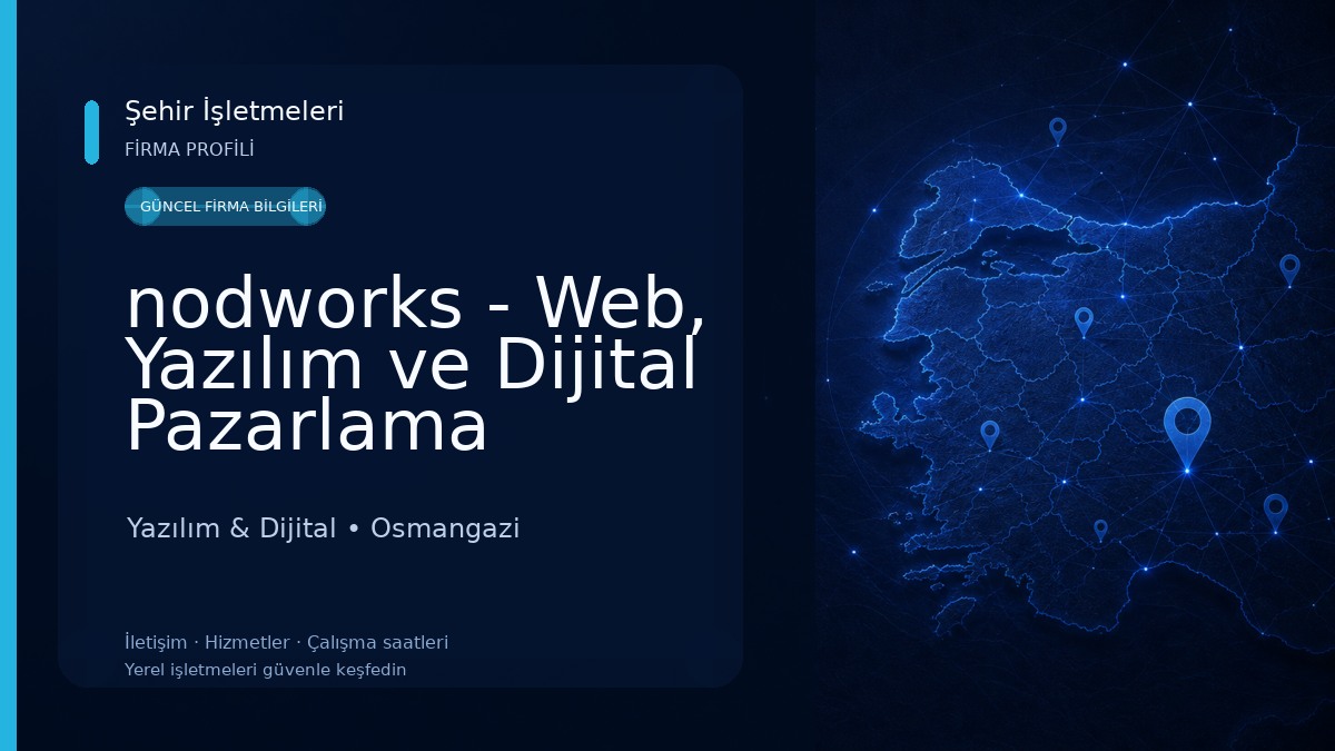 nodworks - Web, Yazılım ve Dijital Pazarlama 