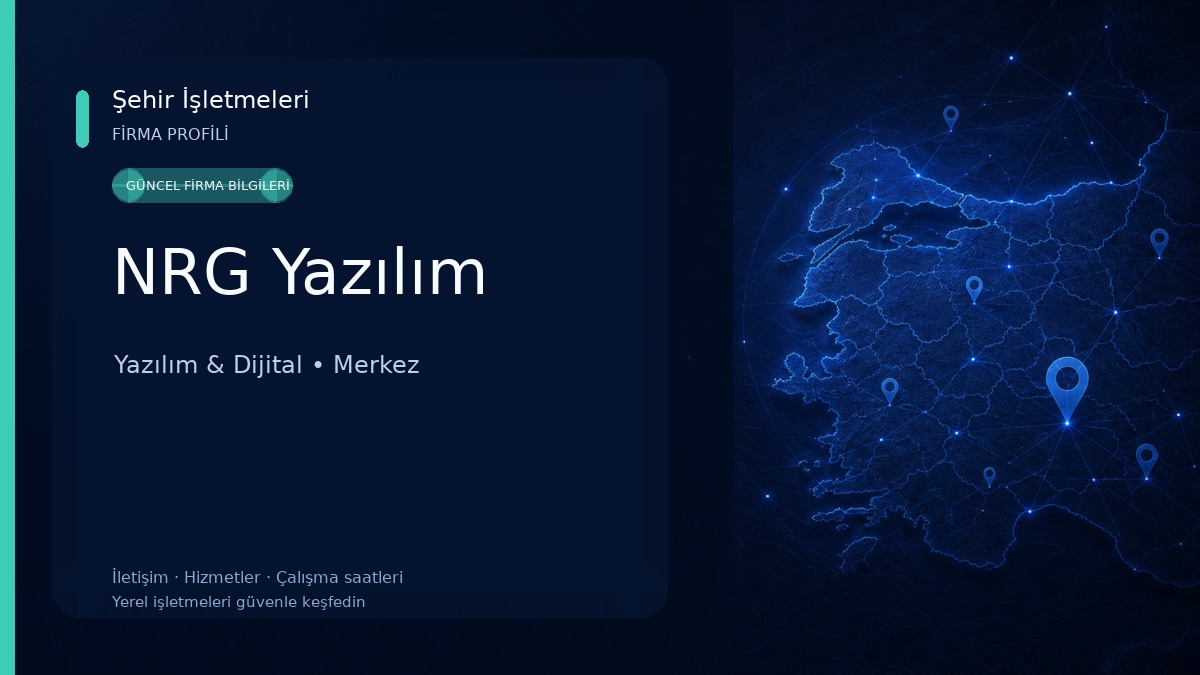 NRG Yazılım Yazılım & Dijital