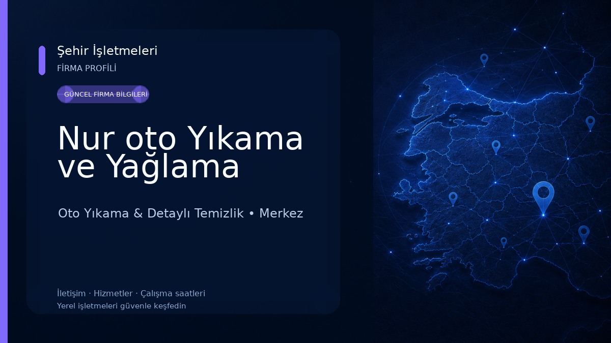 Nur oto Yıkama ve Yağlama