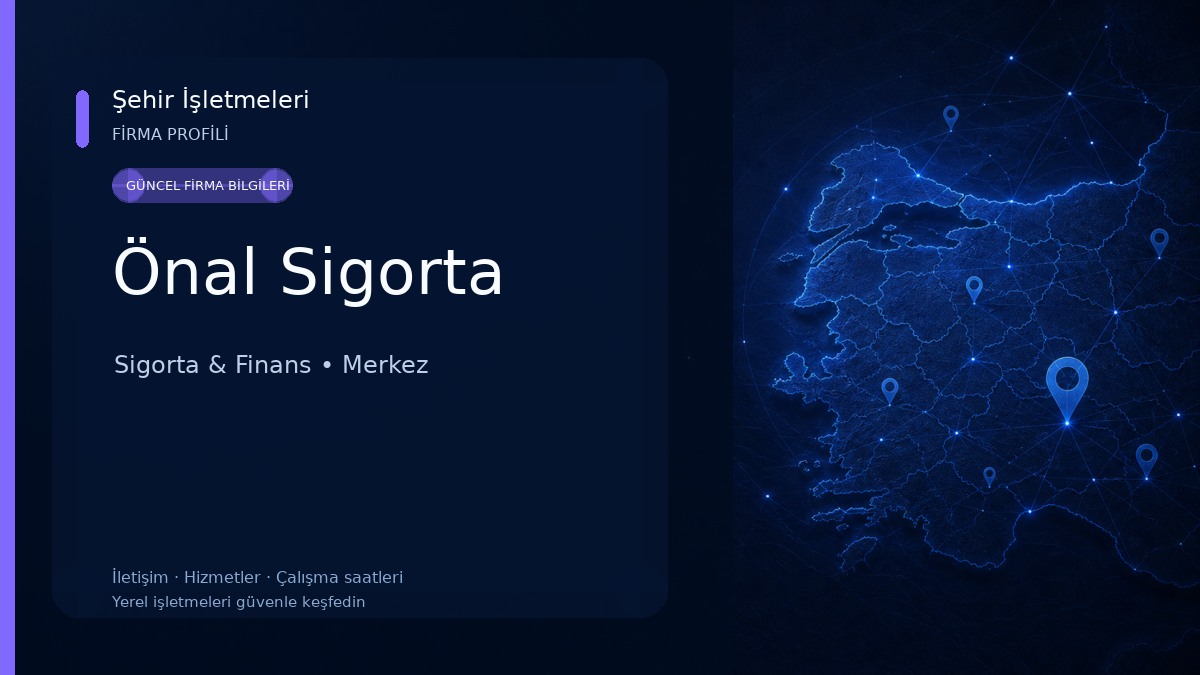 Önal Sigorta Sigorta & Finans