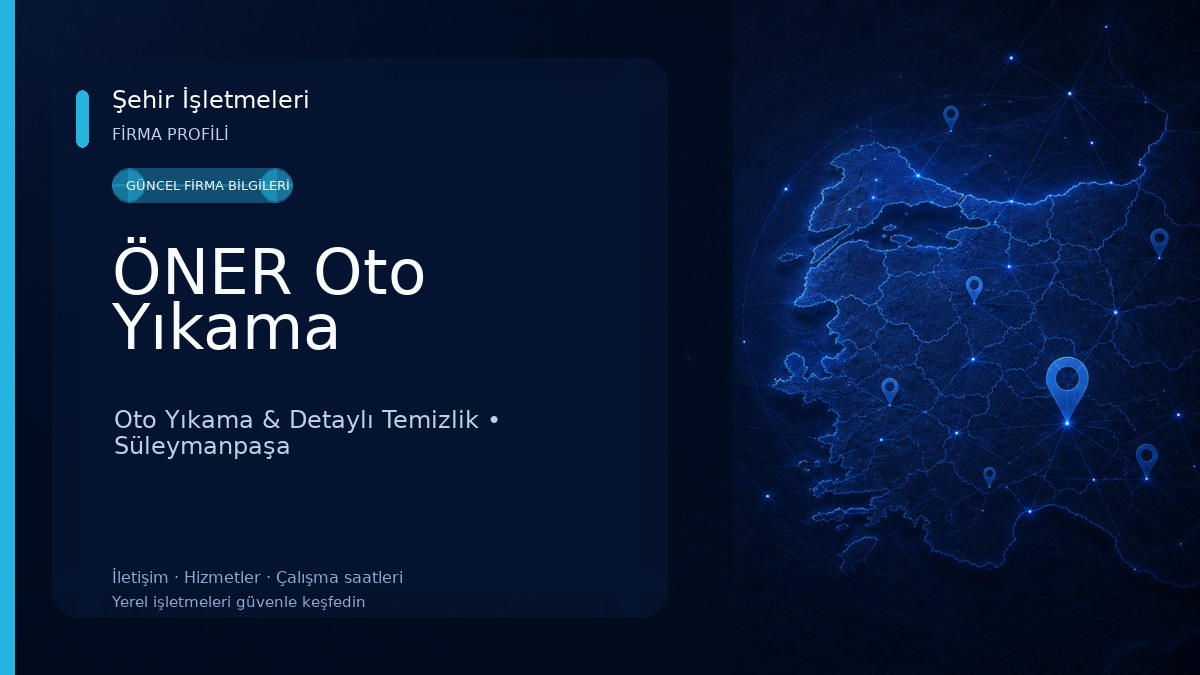 ÖNER Oto Yıkama Oto Yıkama & Detaylı Temizlik