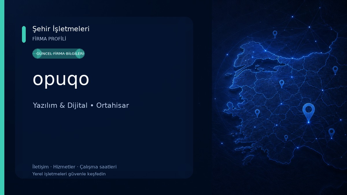 opuqo Yazılım & Dijital