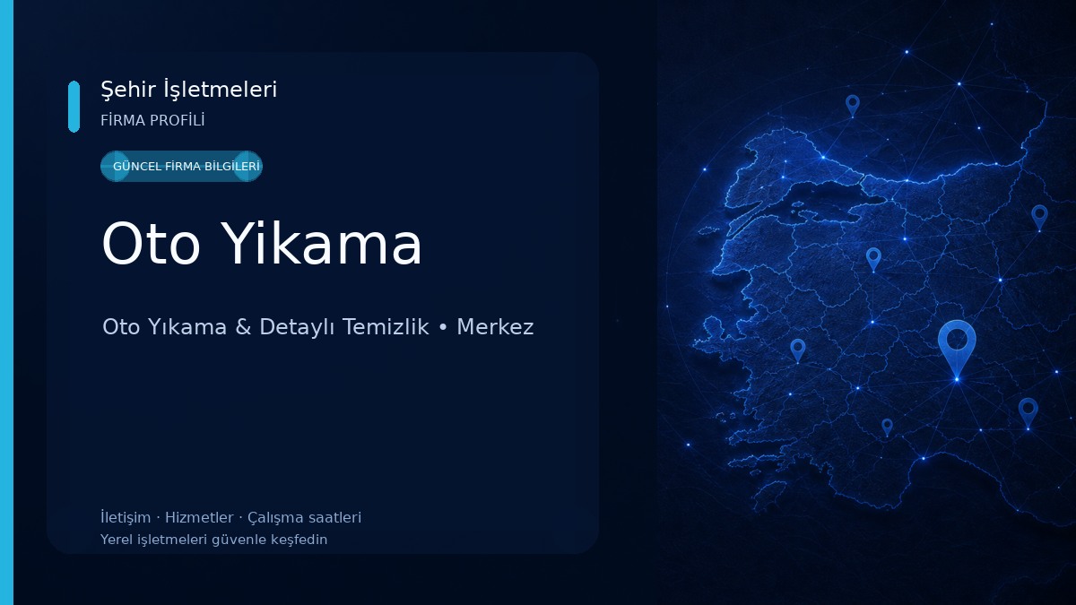 Oto Yikama Oto Yıkama & Detaylı Temizlik