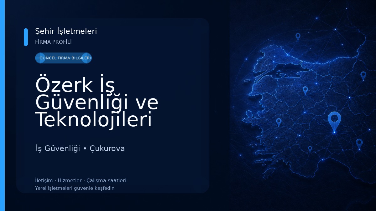 Özerk İş Güvenliği ve Teknolojileri