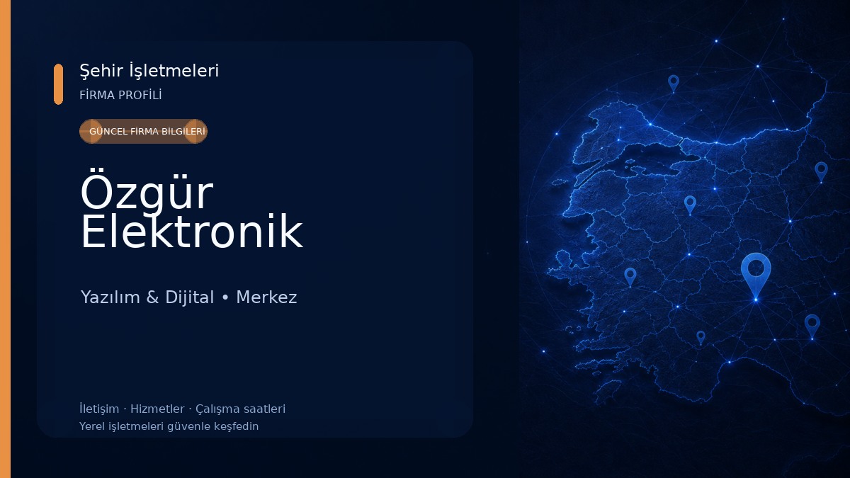 Özgür Elektronik Yazılım & Dijital