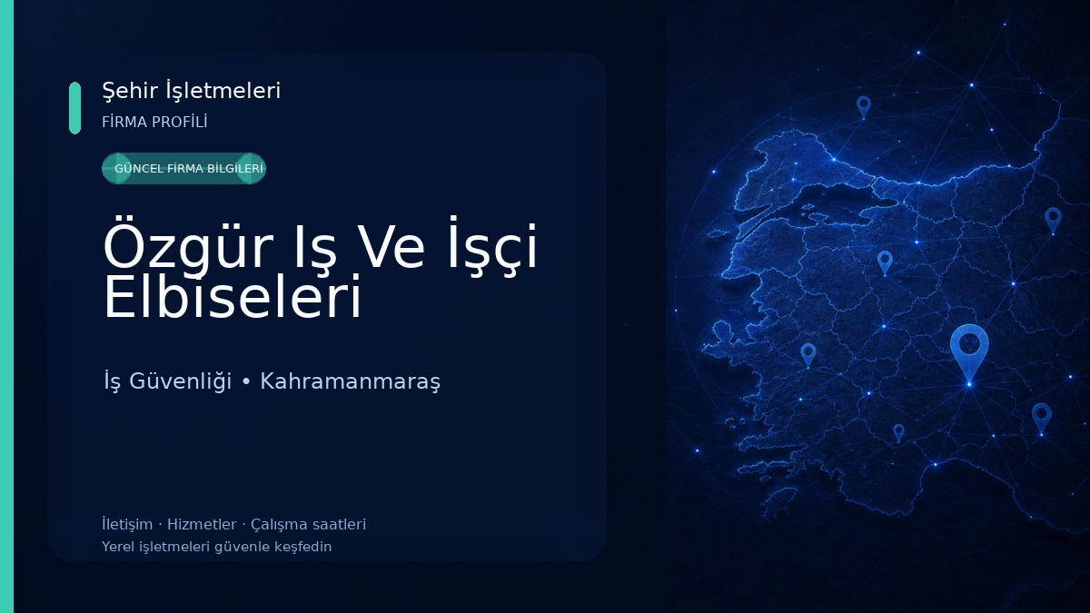 Özgür Iş Ve İşçi Elbiseleri
