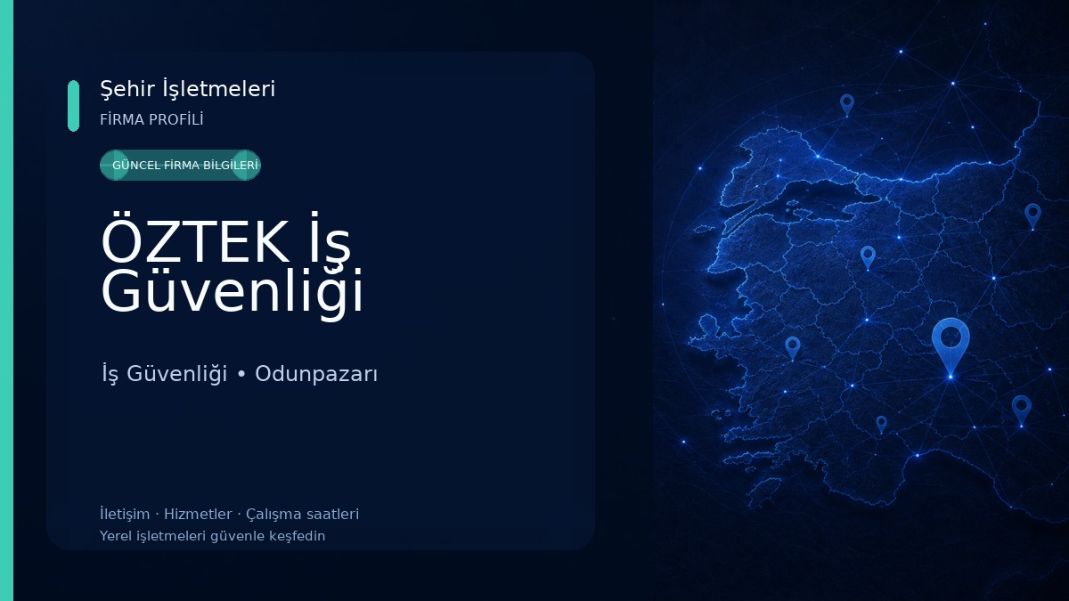 ÖZTEK İş Güvenliği İş Güvenliği
