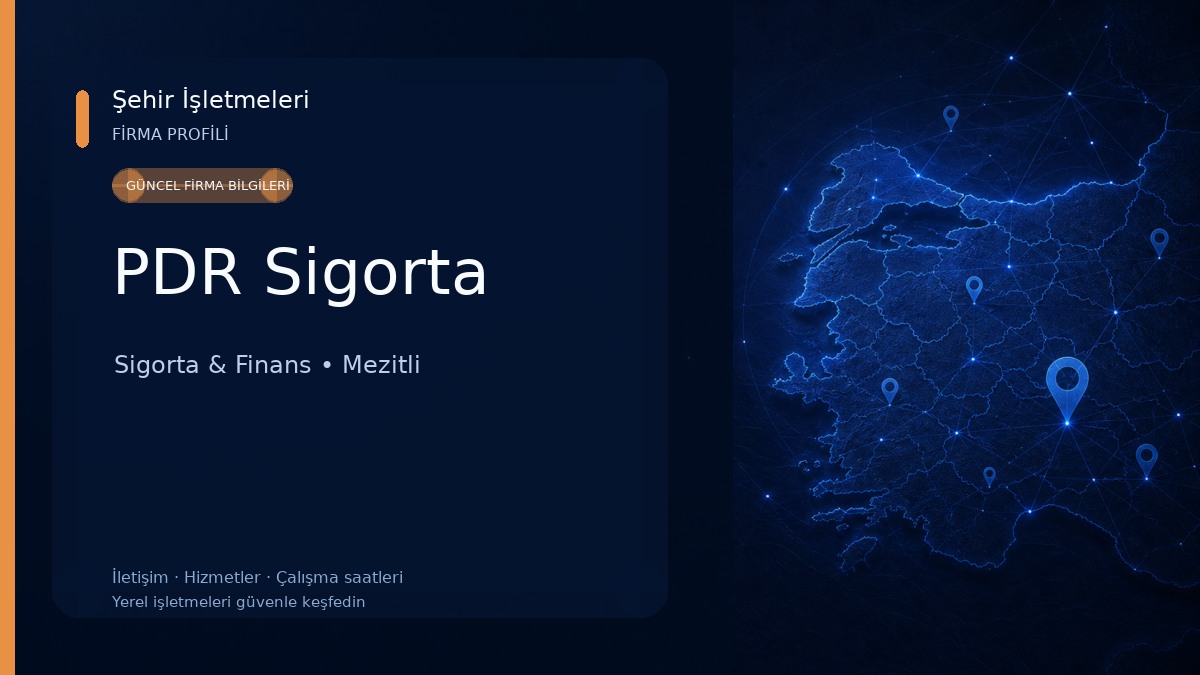 PDR Sigorta Sigorta & Finans