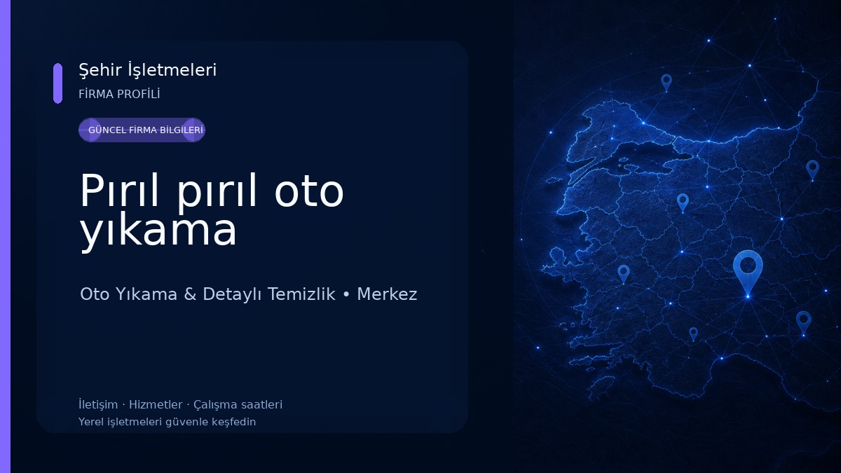 Pırıl pırıl oto yıkama