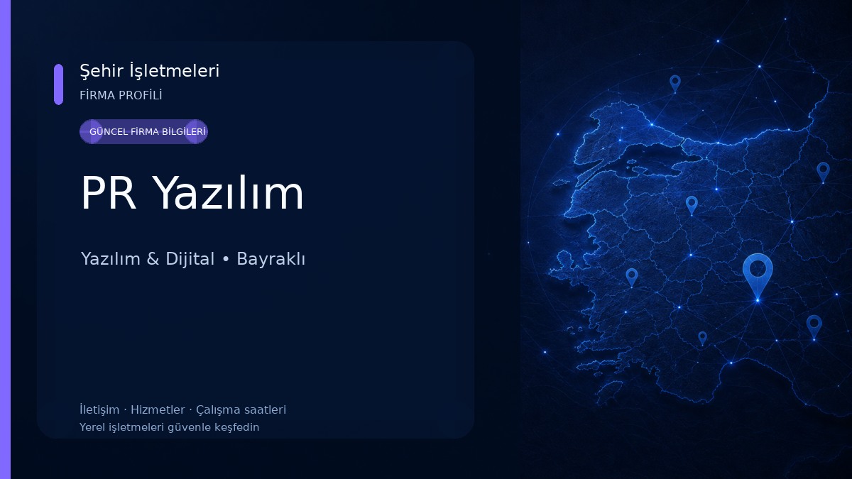 PR Yazılım Yazılım & Dijital