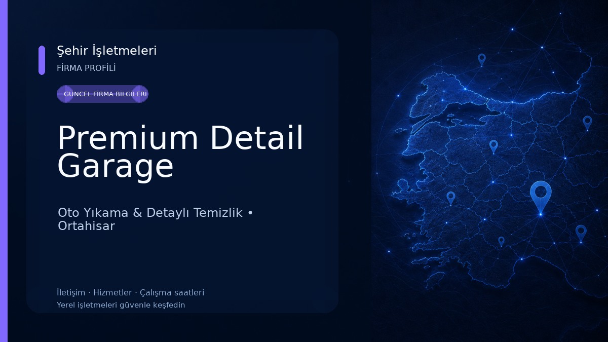 Premium Detail Garage
